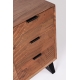 CREDENZA ISAR 2 ANTE 3 CASSETTI