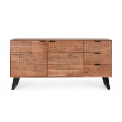 CREDENZA ISAR 2 ANTE 3 CASSETTI