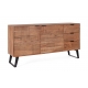 CREDENZA ISAR 2 ANTE 3 CASSETTI